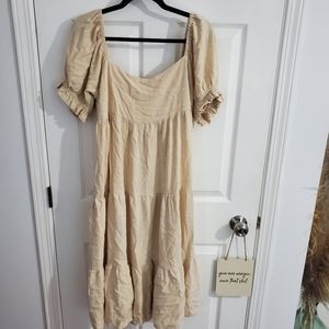 Boho midi dress